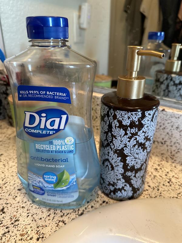 Dial Moisturizing Liquid Hand Soap, Spring Water Scent, 1 gal.