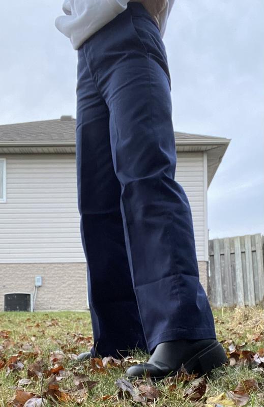 Women's Regular Fit Wide Leg Work Pants - Dickies Canada