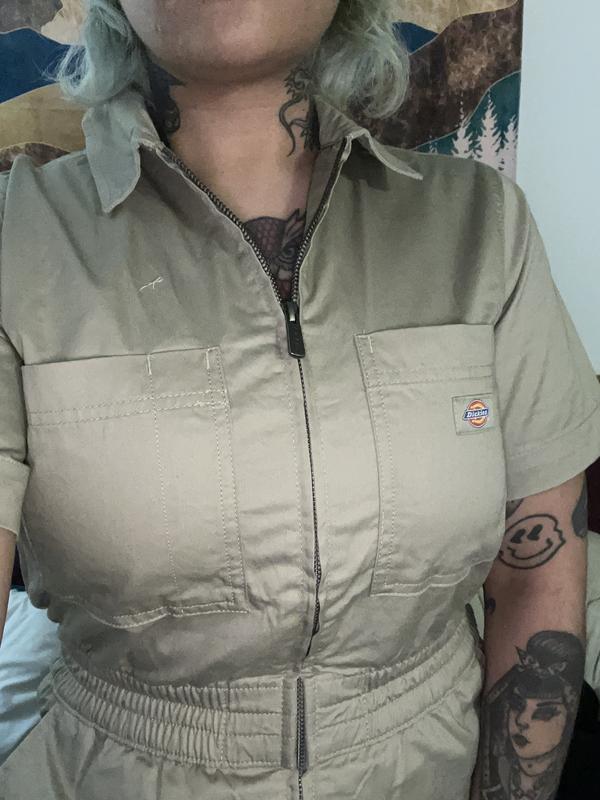 Dickies best sale khaki jumpsuit