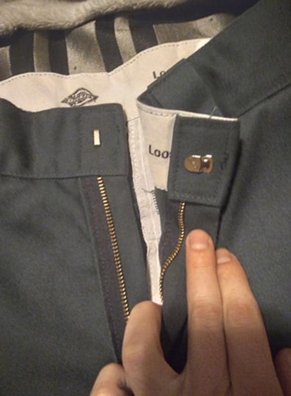 Dickies Men's 34 x 34 Black Twill Work Pants at Lowes.com