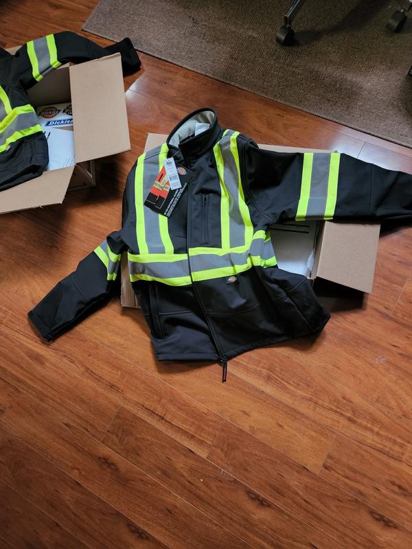 Hi Vis Safety - Jacket US Dickies Softshell