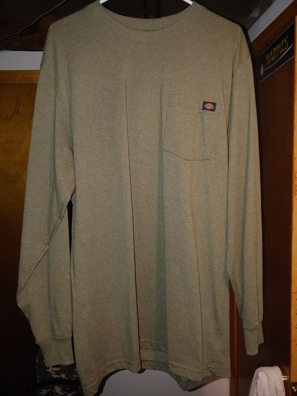 Heavyweight Heathered Long Sleeve Pocket T-Shirt - Dickies US