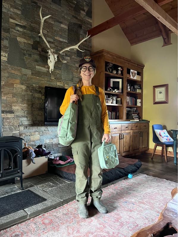 Women's Temp-IQ Military Green Cooling Ripstop Bib Overalls by