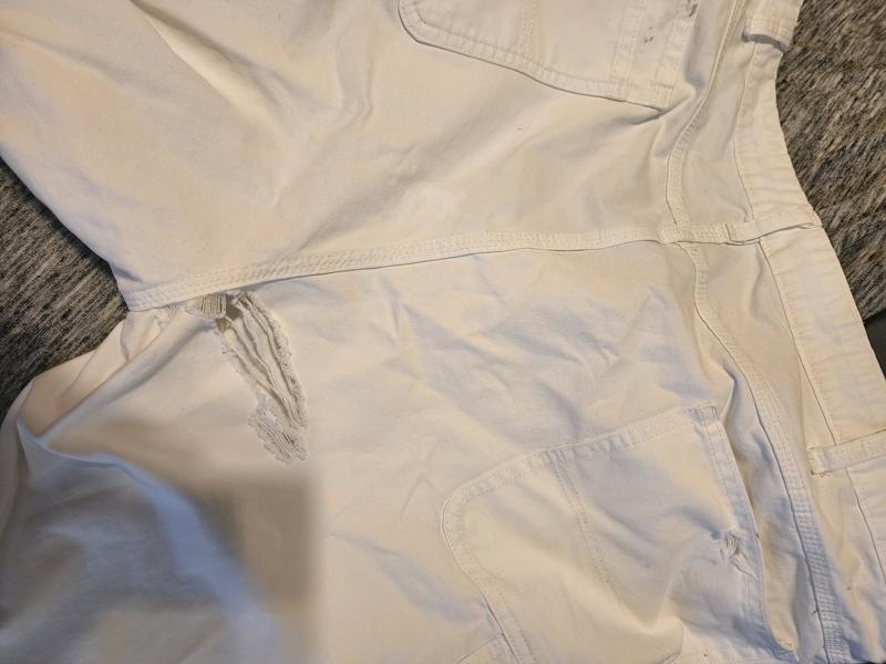 Dickies Men's Painters White Canvas Work Pants (36 X 30) in the Pants  department at