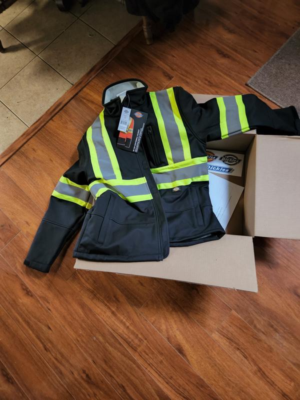 Hi Vis Safety Softshell Jacket Dickies - US