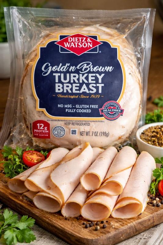 Pre-Sliced Gourmet Lite Breast of Turkey | Dietz & Watson