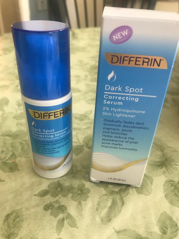 Differin dark spot correcting outlet serum