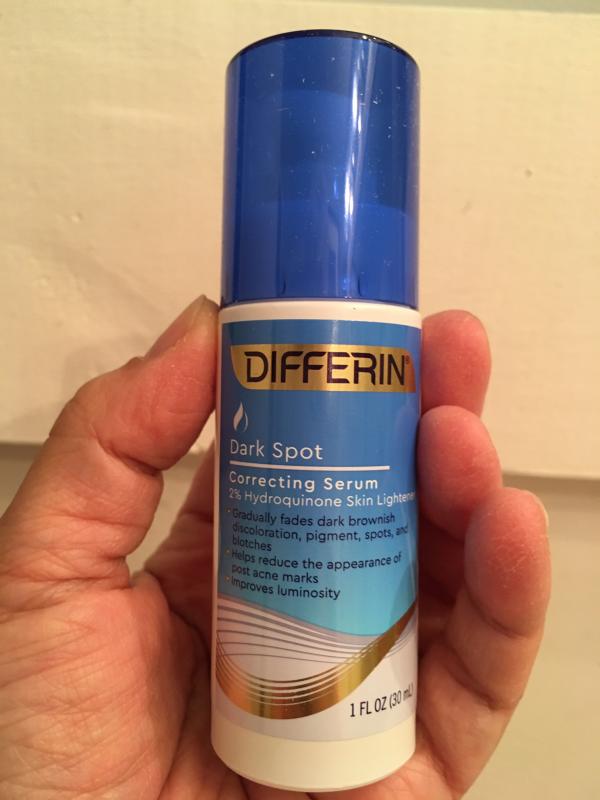 Differin dark spot correcting outlet serum