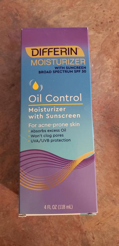 differin oil absorbing moisturizer with spf 30