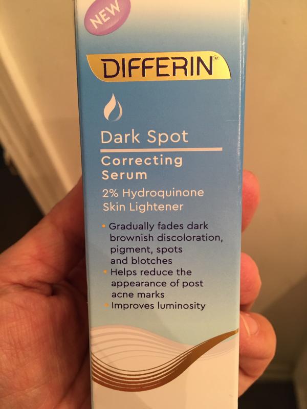 Differin deals dark spots