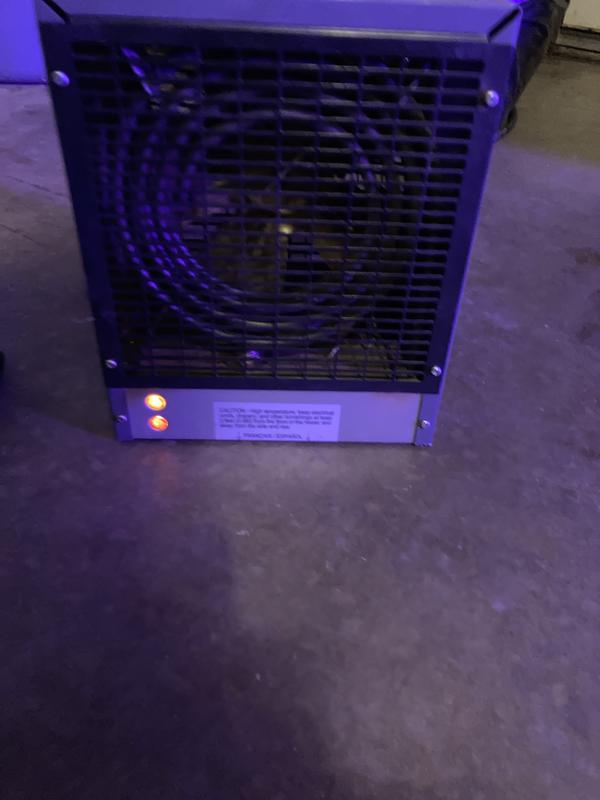 Dimplex Fan-Forced Construction Heater, 240V, 4800W, Grey | Dimplex