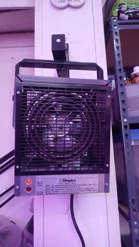 Heavy-Duty Garage/Workshop Electric Heater with Mounting Bracket and  Built-in Thermostat (4,000 Watt / 240 Volt) | Dimplex