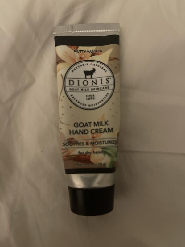 Nutty Vanilla Goat Milk Hand Cream, 6-Pack Set • Dionis Goat Milk