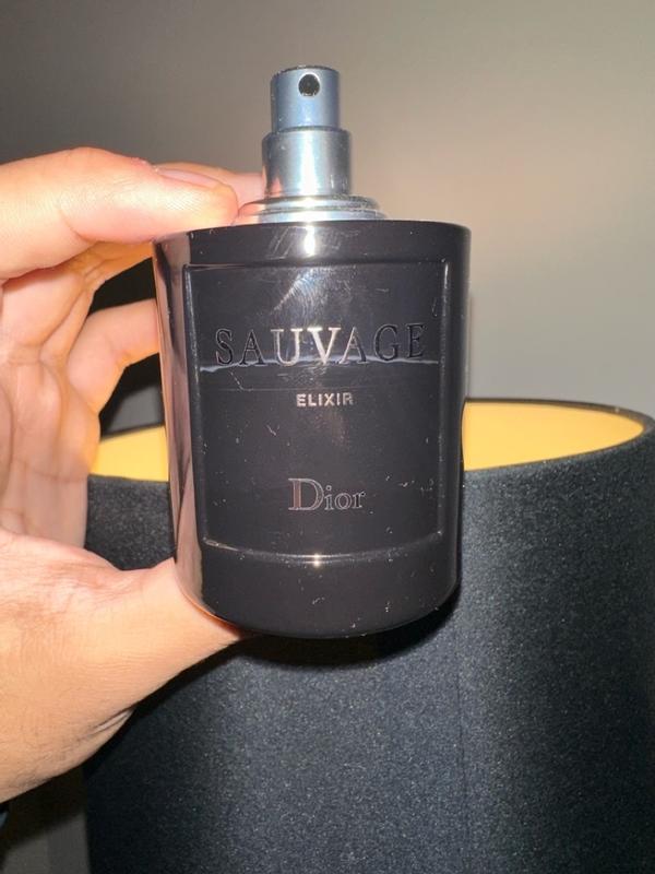 Dior New Sauvage Elixir purchases Men 60ml 2oz Sprayed once 99.9% full Authentic Bottle