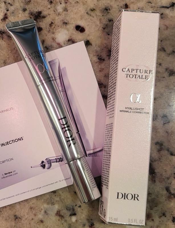 美容液 DIOR CAPTURE TOTALE HYALUSHOT Capture Totale Hyalushot: Hyaluronic Acid Wrinkle-Corrector