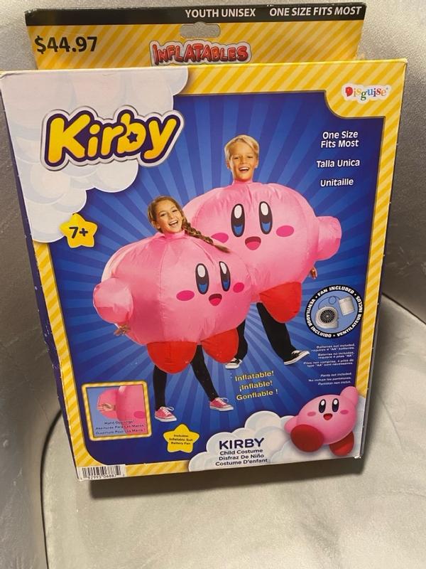 Disguise Child Kirby Inflatable Costume Standard in the Costumes ...