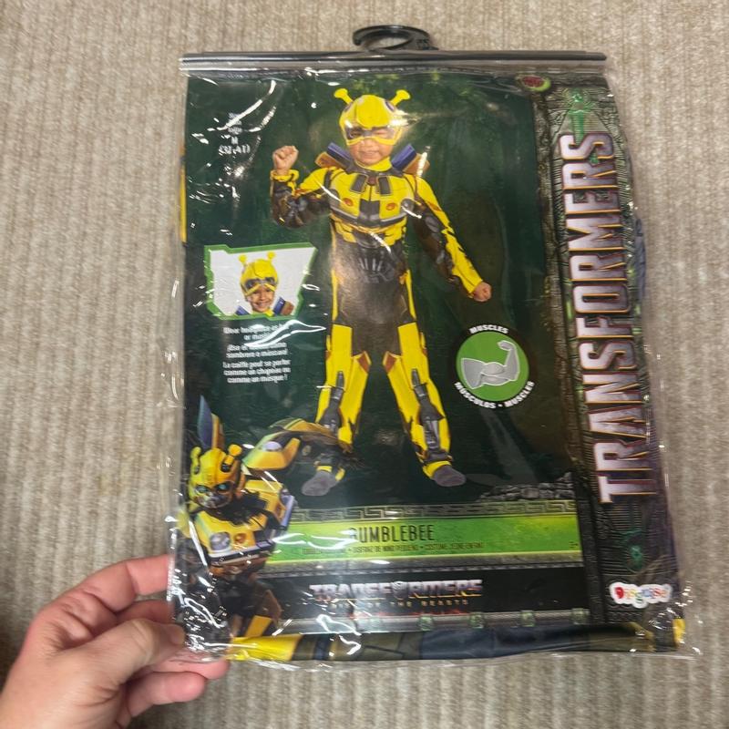 Disguise Toddler Classic Muscle Transformers Bumblebee T7 Costume ...