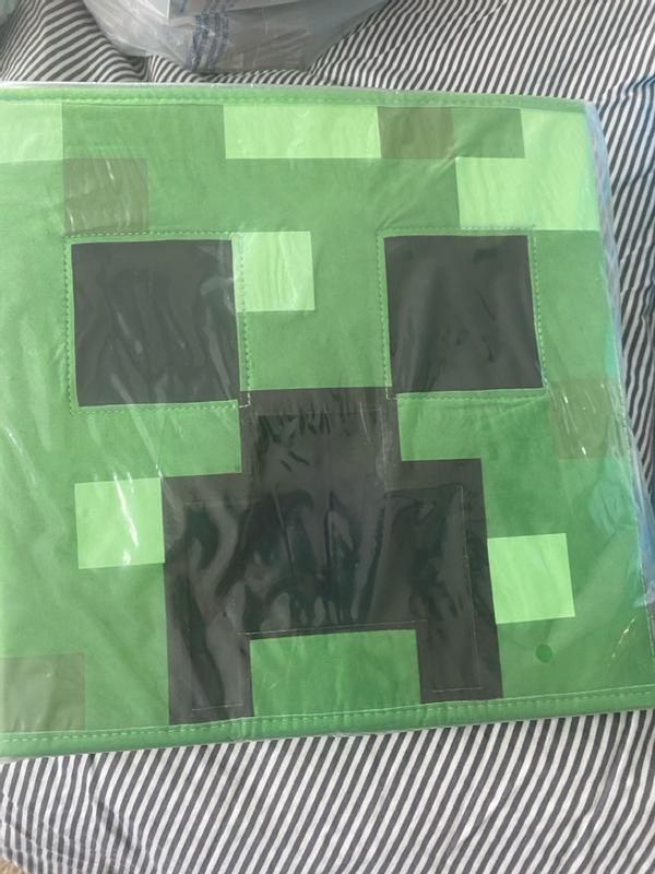 Disguise Minecraft Anniversary Creeper Block Head Mask at Lowes.com