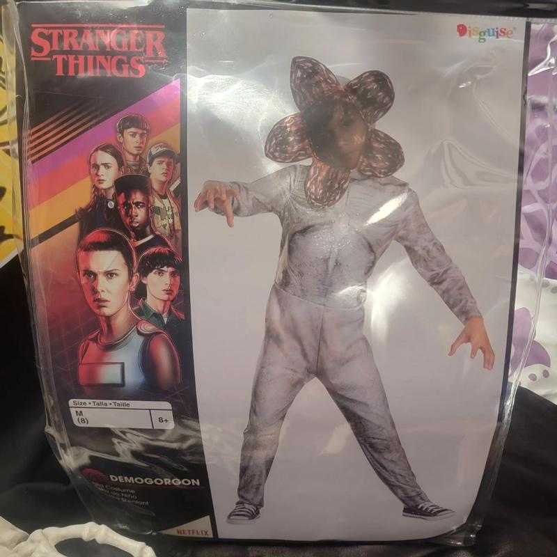 Disguise Tween Classic Stranger Things Demogorgon Costume - Medium 7-8 ...