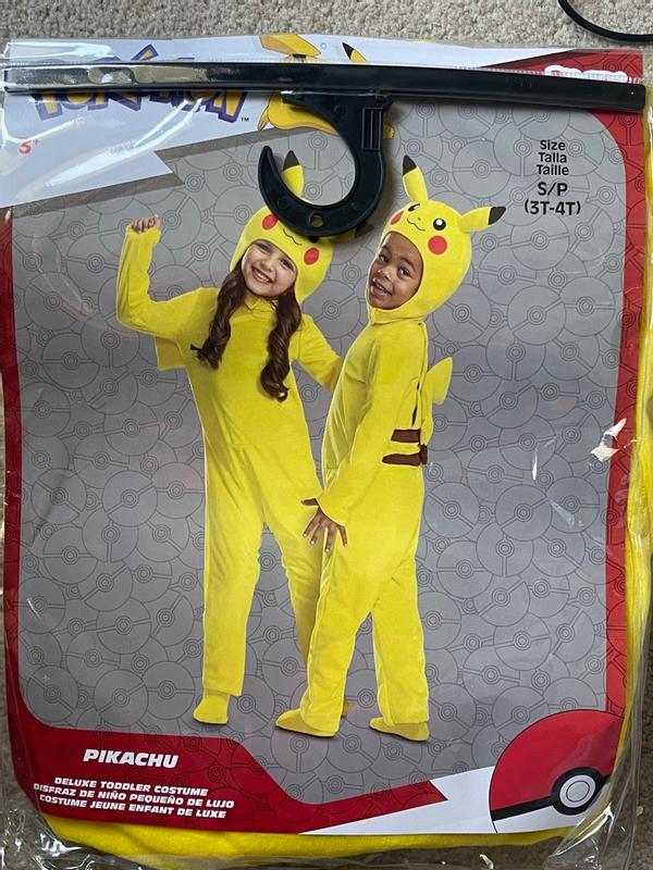 DISGUISE Pokémon Pikachu Fancy Dress for Kids, Officially