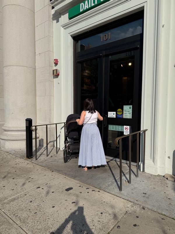 Customer photo for "Lightweight, breathabl, beautifully draped, doesn’t cling to legs , feels really comfortable"