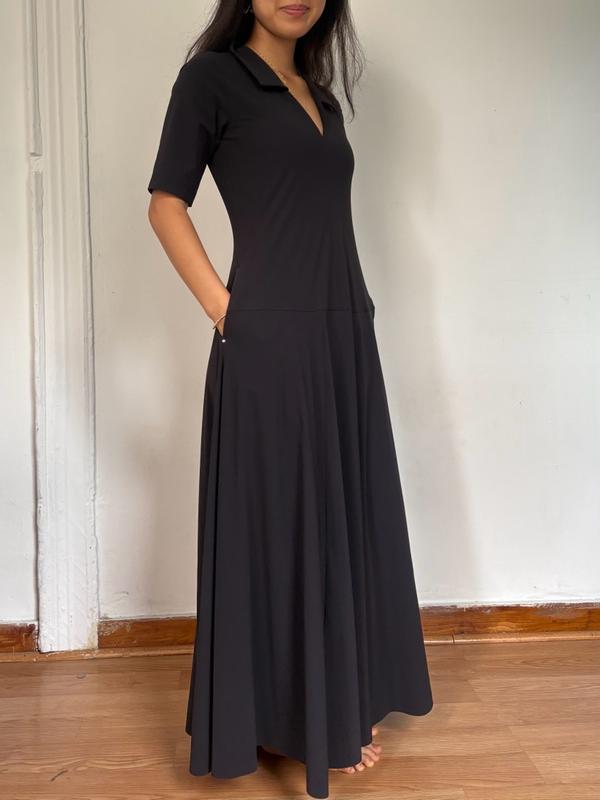 Customer photo for "Comfy everyday dress with pockets"