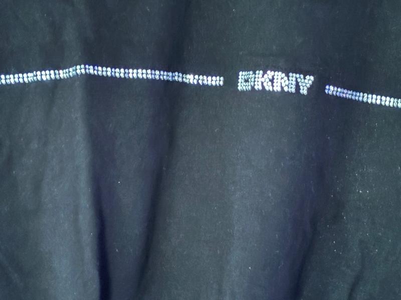Dkny Tshirt Stripe On Sleeve Sand