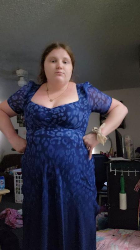BARASA Damenkleid – Herzausschnitt, Kurzarm, A-Linie, Knielang, Für Business & Party