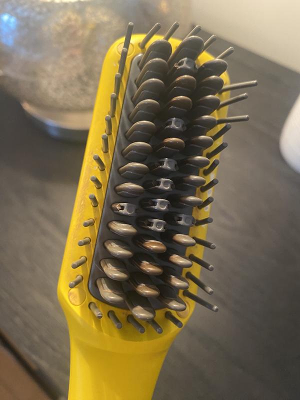 The Baby Brush Crush Mini Heated Straightening Brush SHOP BAZAAR