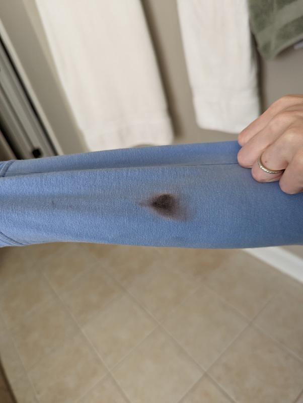 It shot sparks and flames out.