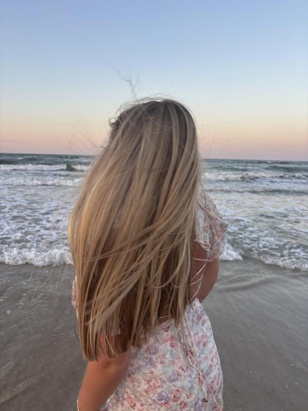 My hair after using the product.