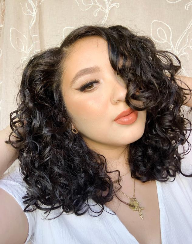 My hair after using the Gin twist shampoo & conditioner