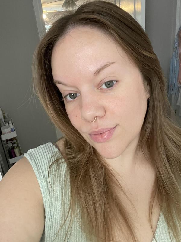 Just after blow drying - no other products added!