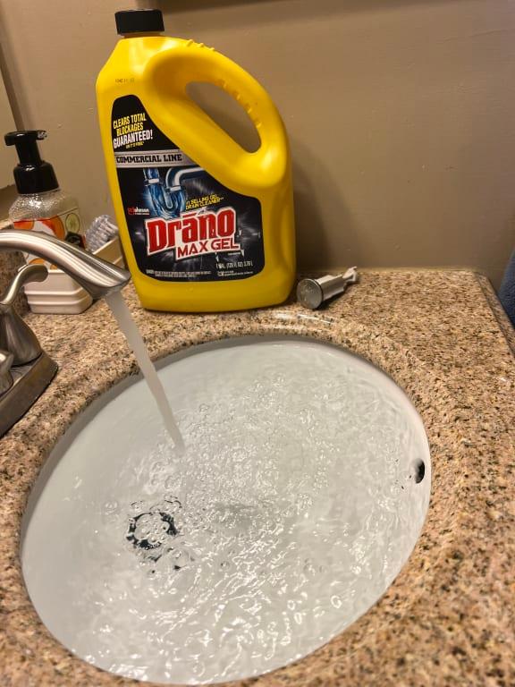 Customer Reviews Drano® 80 oz. Pro Strength Max Gel Drain Clog Remover