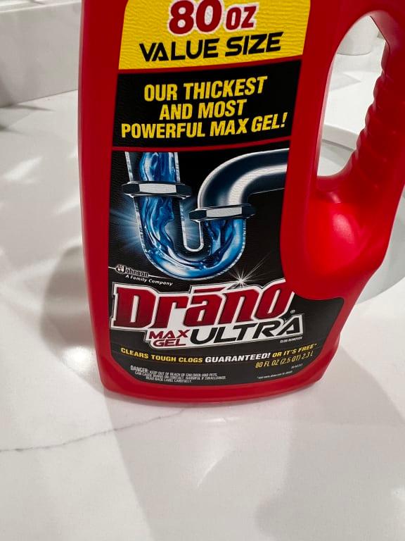 Drano 1 Gal. Commercial Line Max Gel Clog Remover - Gillman Home