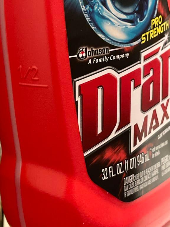 Drano Commercial Line Clog Remover, Max Gel, Pro Strength - 1 gal, 128 fl oz