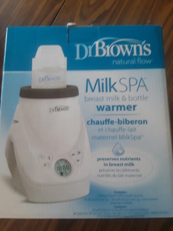 dr brown's milk spa bottle warmer