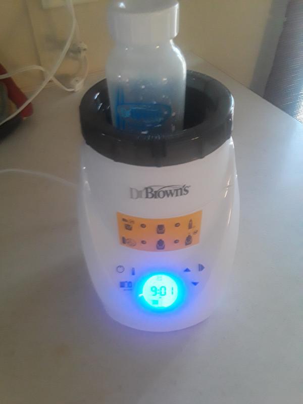 Dr brown's bottle 2024 warmer heating times