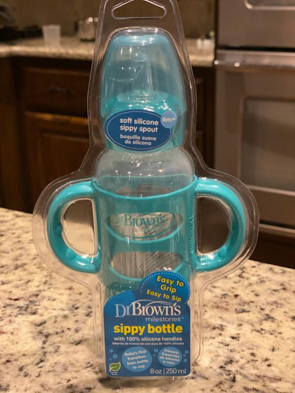 Dr. Brown's® Milestones™ Narrow Sippy Spout Bottle with Silicone