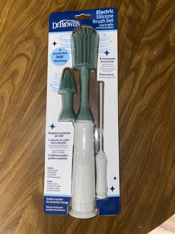 Dr. Brown's™ Electric Silicone Brush Set