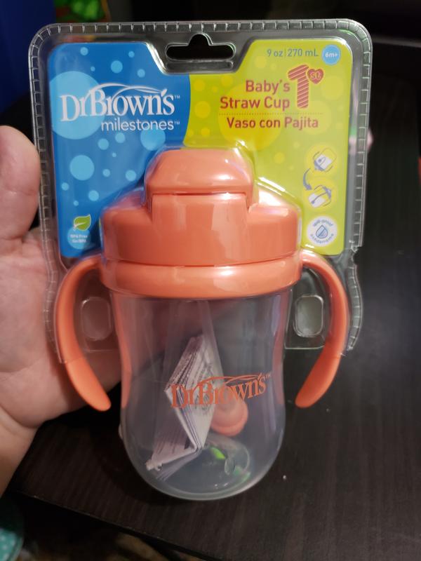 Dr Brown's 1st Straw Cup 270ml 6M