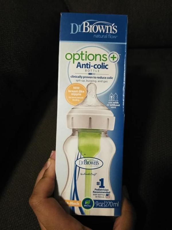 Dr. Brown's Natural Flow® Anti-Colic Options+™ Wide-Neck Baby