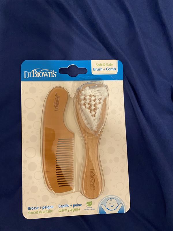 Brown's Soft and Safe Baby Brush Comb