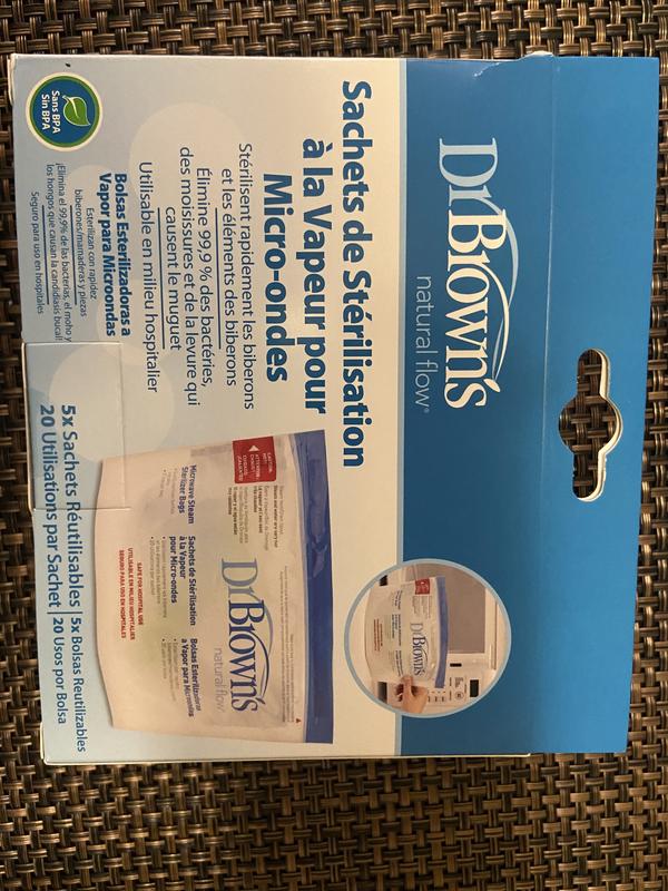 NCVI Microwave Steam Sterilizer Bag For Baby Bottles 8