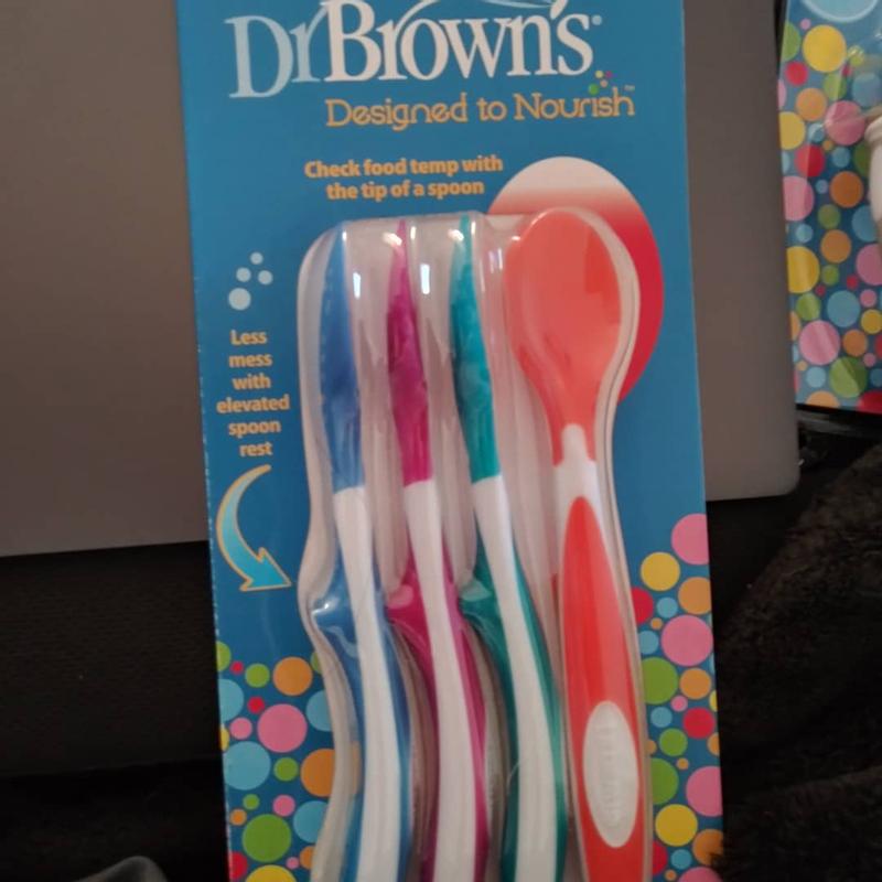 Dr. Brown's® Designed to Nourish™ TempCheck Spoons, 4-Pack