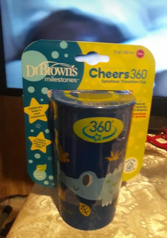 Dr. Brown's® Milestones™ Cheers360™ Cup with Handles, 7 oz/200 Ml