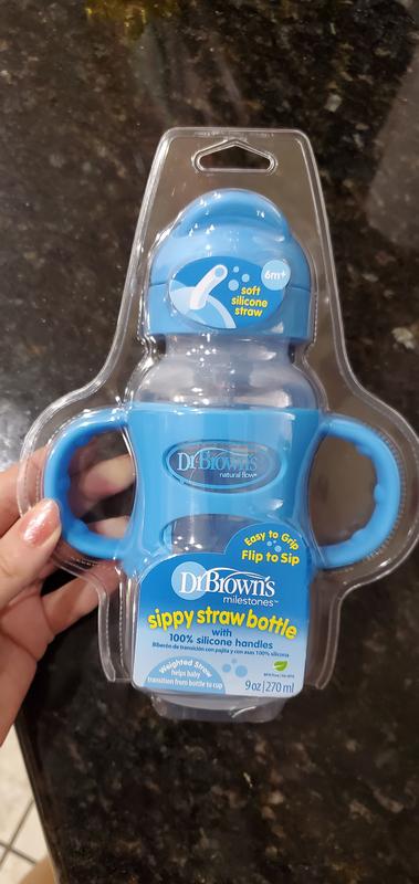 Dr. Brown's® Sippy Straw Bottle Replacement Kit – Wide-Neck