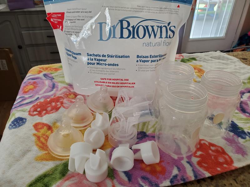 Handi-Craft Company Dr. Brown's Steam Microwave Sterilizer Bags - Micr —  Grayline Medical