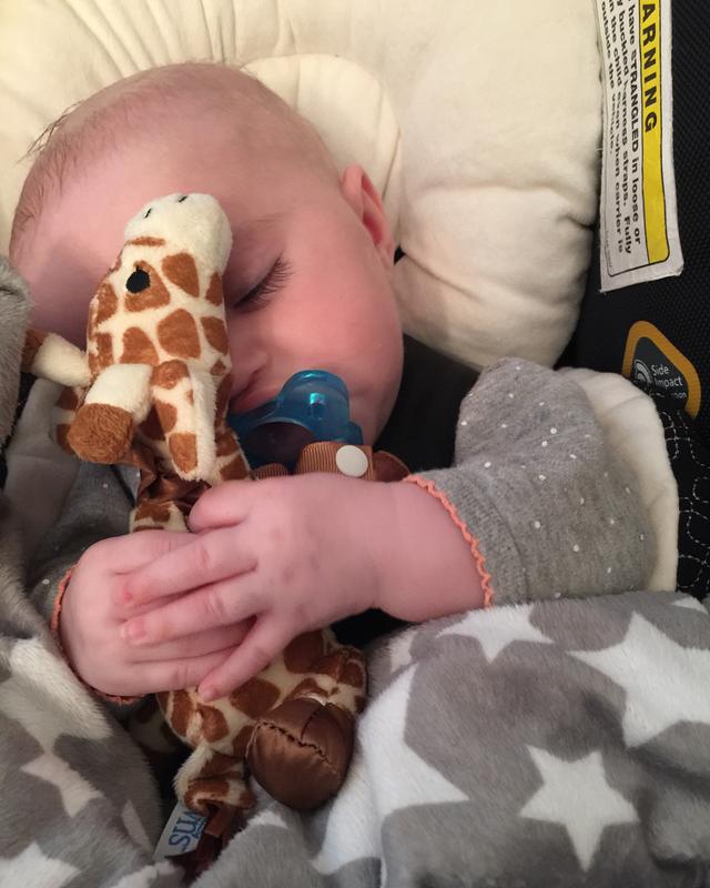 Tris & Ton - Cojín Lactancia Materna Bebé Giraffes