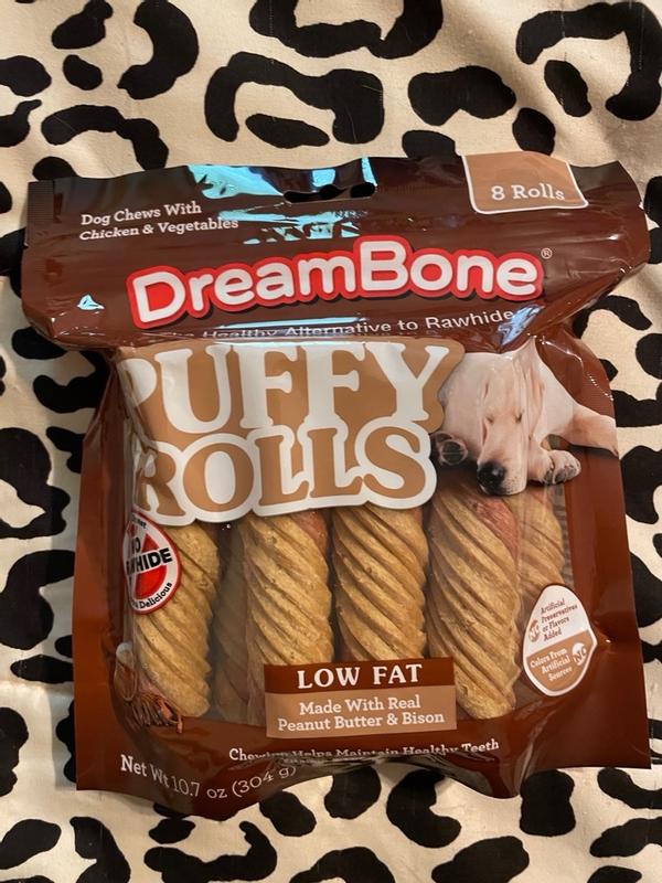 Puffy Rolls Dreambone Dog Treats Review DreamBone Puffy Rolls